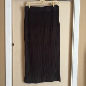 🆕 Bohme Ribbed Sweater Midi Skirt